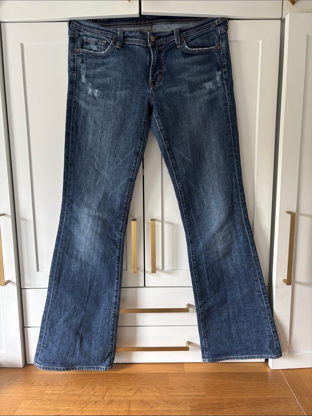 Citizens Of Humanity Mid Wash Flare Jeans